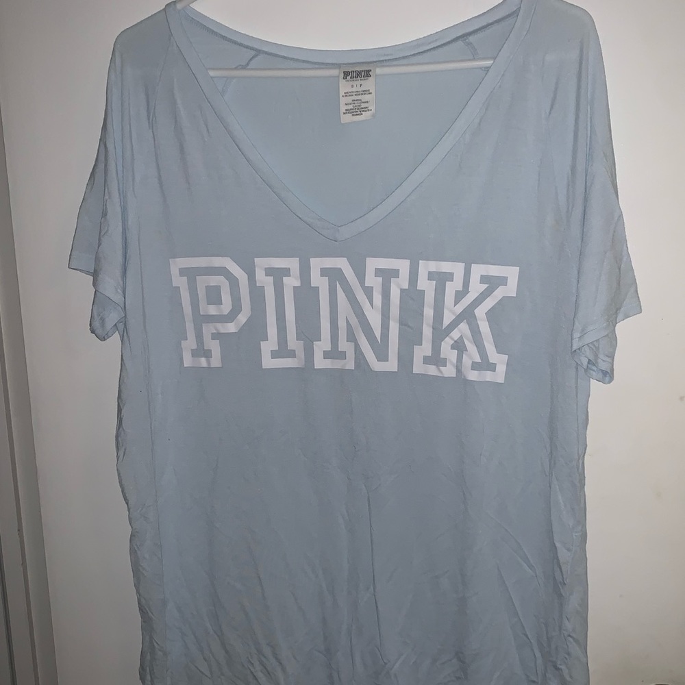 PINK baby blue soft top